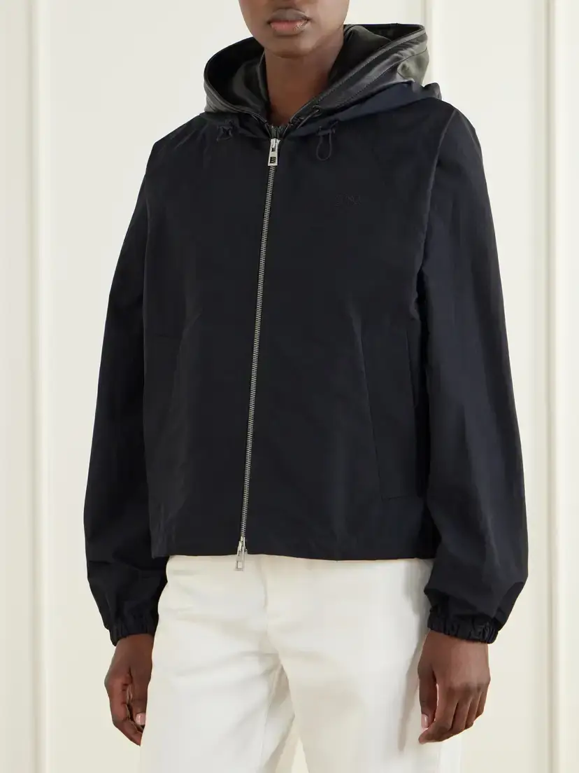 Loewe Cotton-blend Shell Hooded Jacket | Thumbnail 3 Loewe Cotton-blend Shell Hooded Jacket | Thumbnail 3