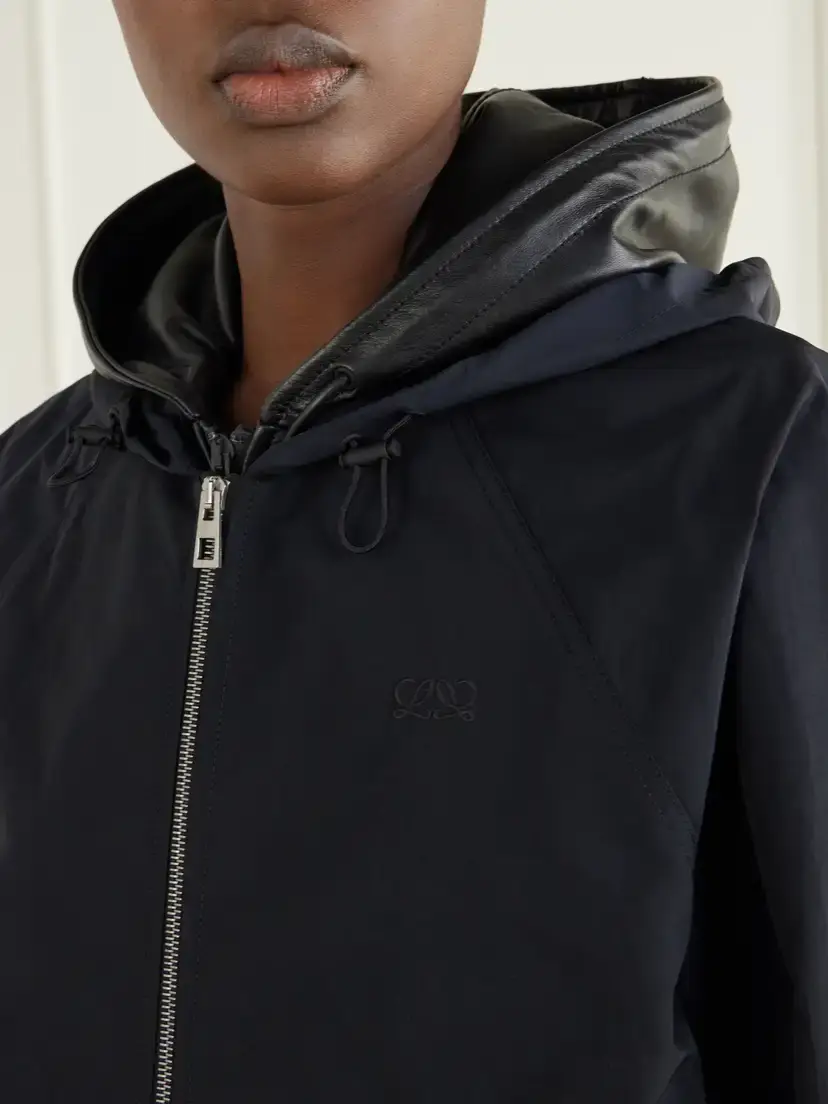 Loewe Cotton-blend Shell Hooded Jacket | Thumbnail 5 Loewe Cotton-blend Shell Hooded Jacket | Thumbnail 5