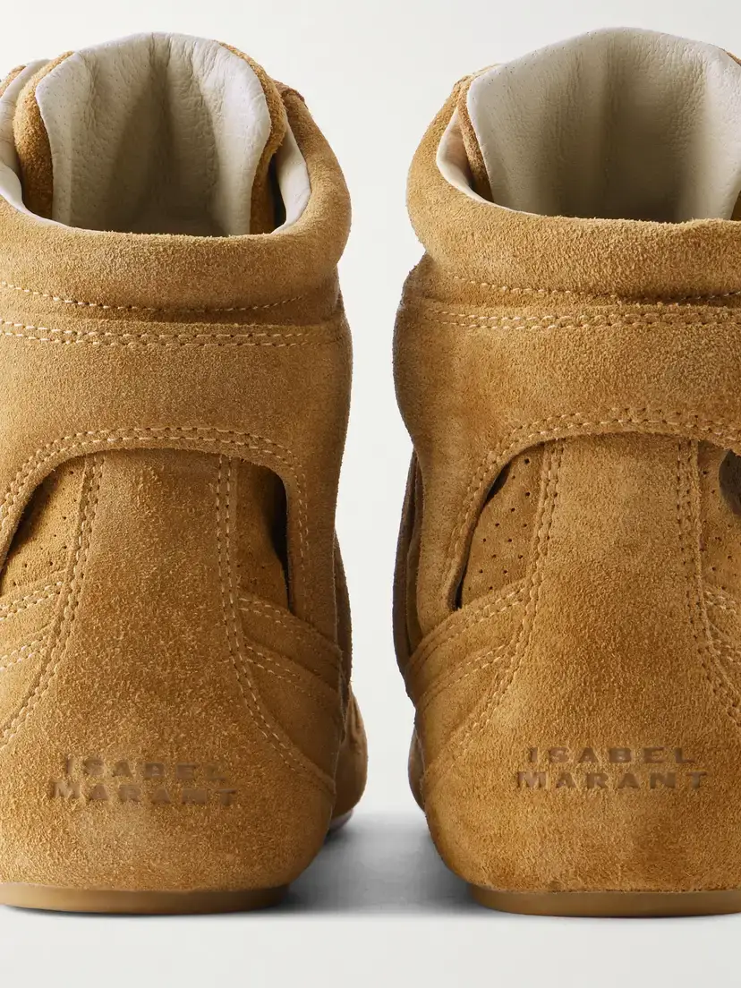 Isabel Marant Senny Perforated Suede High-top Sneakers | Thumbnail 5 Isabel Marant Senny Perforated Suede High-top Sneakers | Thumbnail 5
