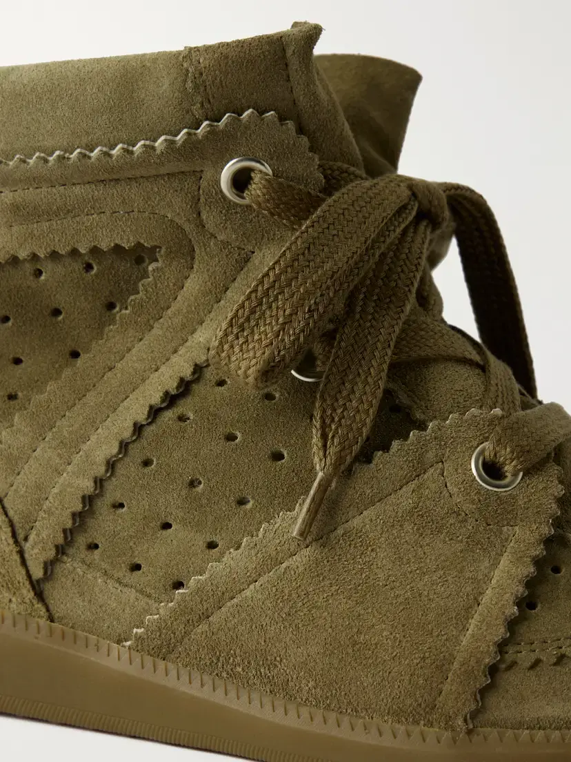 Isabel Marant Bobby Suede Wedge Sneakers | Thumbnail 5 Isabel Marant Bobby Suede Wedge Sneakers | Thumbnail 5