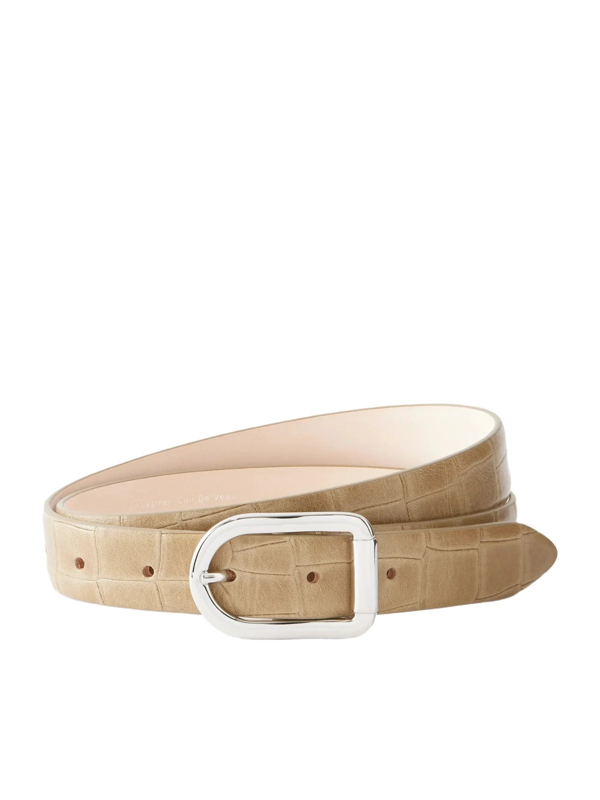Mija Embossed Leather Belt Mija Embossed Leather Belt