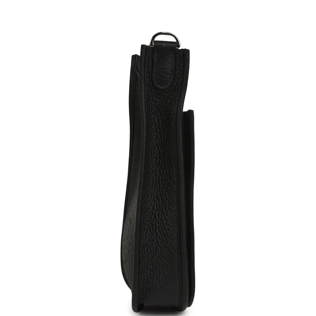 HERMÈS Hermes Evelyne 23 Black Clemence Palladium Hardware | Thumbnail 3 HERMÈS Hermes Evelyne 23 Black Clemence Palladium Hardware | Thumbnail 3