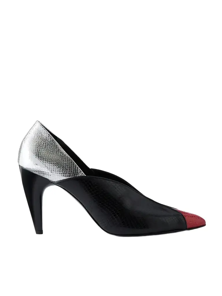 Isabel Marant Luza 100 Paneled Snake-effect Leather Pumps | Image 1 Isabel Marant Luza 100 Paneled Snake-effect Leather Pumps | Image 1