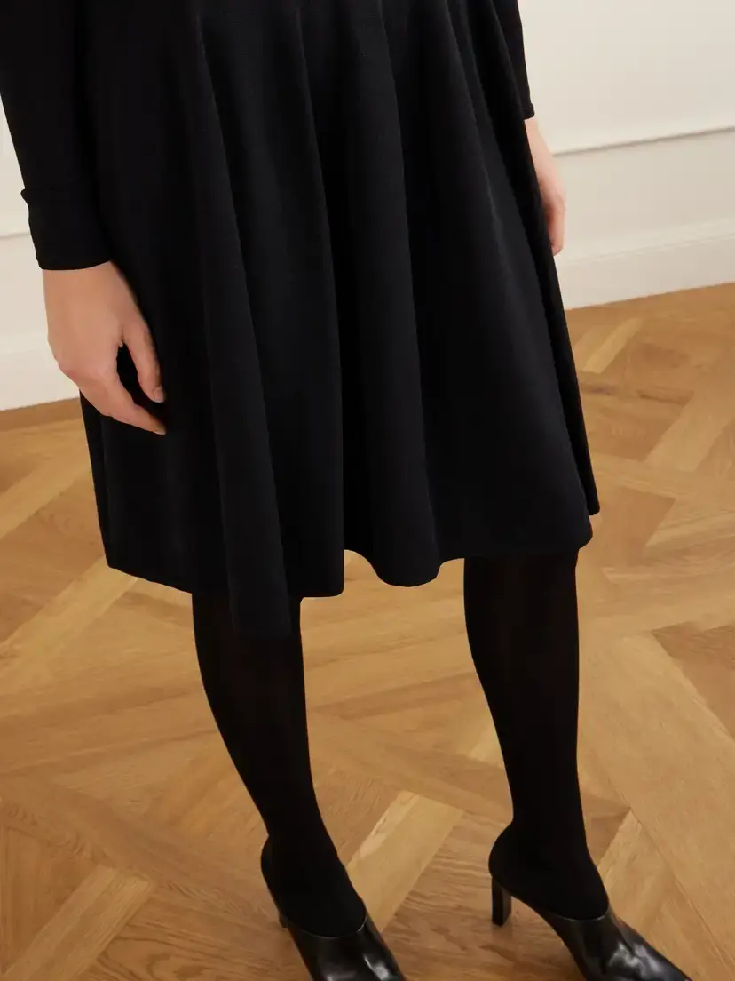 TOTEME Jersey Draped Knee-length Dress | Thumbnail 4