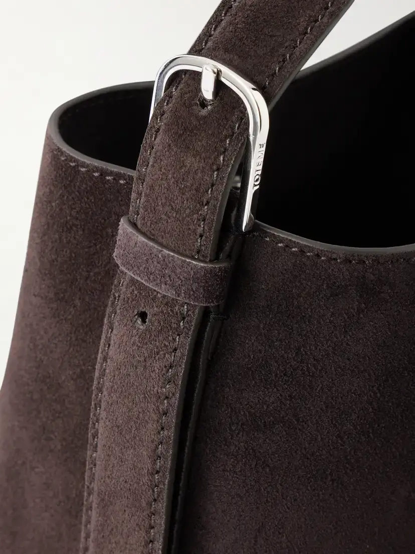 TOTEME Belted Suede Tote | Thumbnail 5