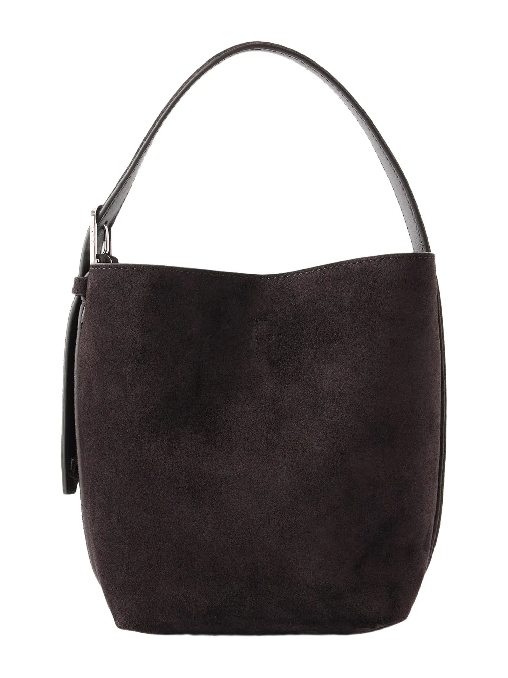 Belted Suede Tote