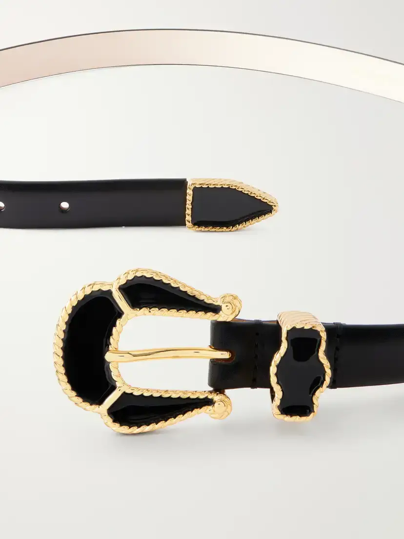 Déhanche Santo Enamel Leather Belt | Thumbnail 3