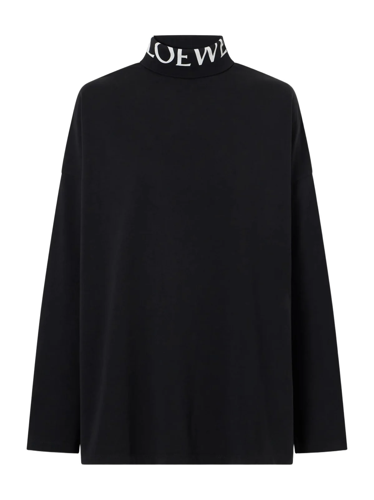 Logo-print Cotton-jersey Turtleneck Sweatshirt