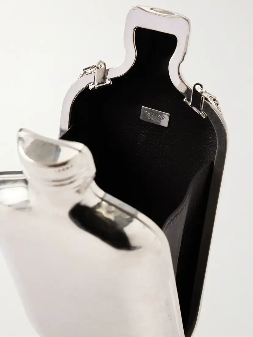 Calvin Klein Collection The One Silver-tone Clutch | Thumbnail 6 Calvin Klein Collection The One Silver-tone Clutch | Thumbnail 6