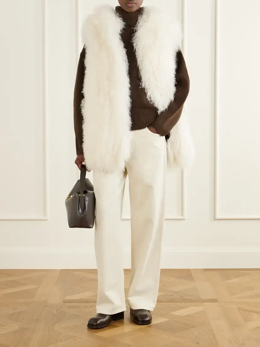 Yves Salomon Shearling Gilet | Thumbnail 2