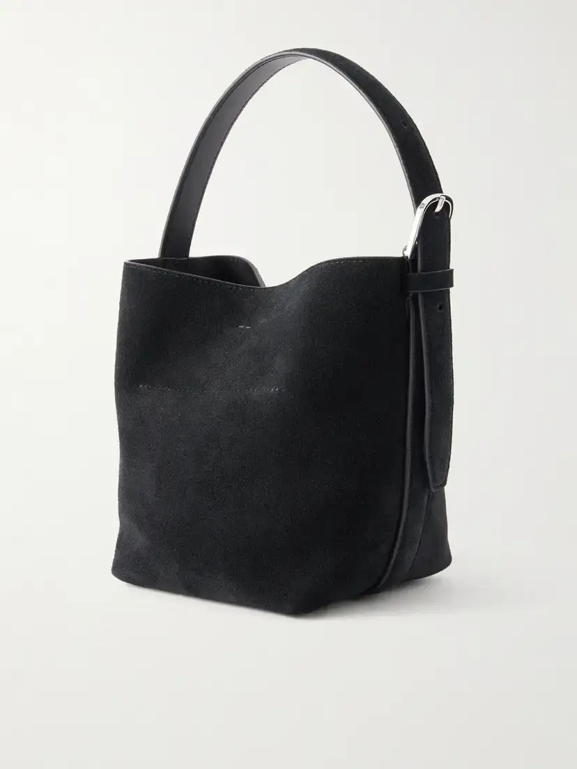 TOTEME Belted Suede Tote | Thumbnail 4 TOTEME Belted Suede Tote | Thumbnail 4