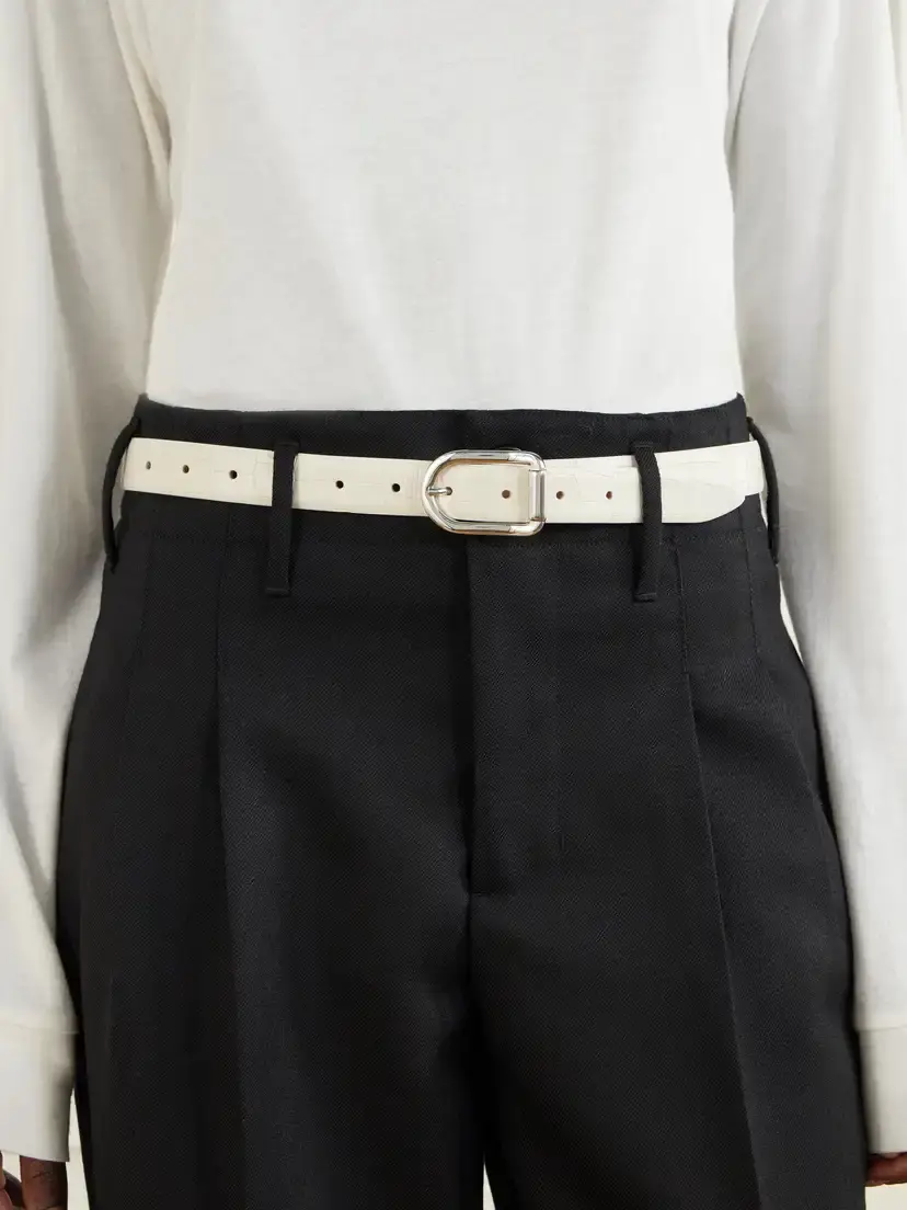 Déhanche Mija Embossed Leather Belt | Thumbnail 2 Déhanche Mija Embossed Leather Belt | Thumbnail 2