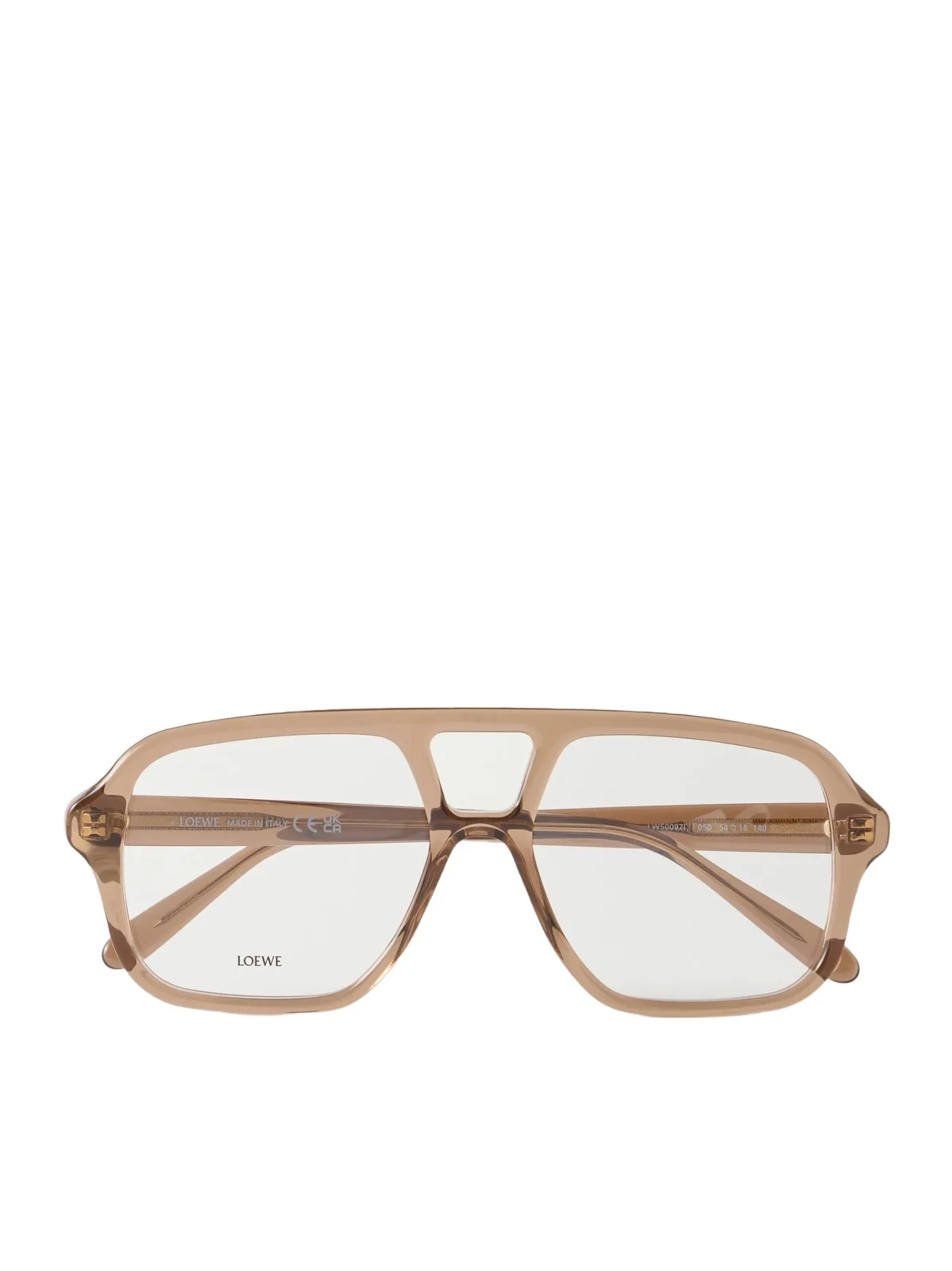 Loewe Slim Aviator-style Acetate Glasses