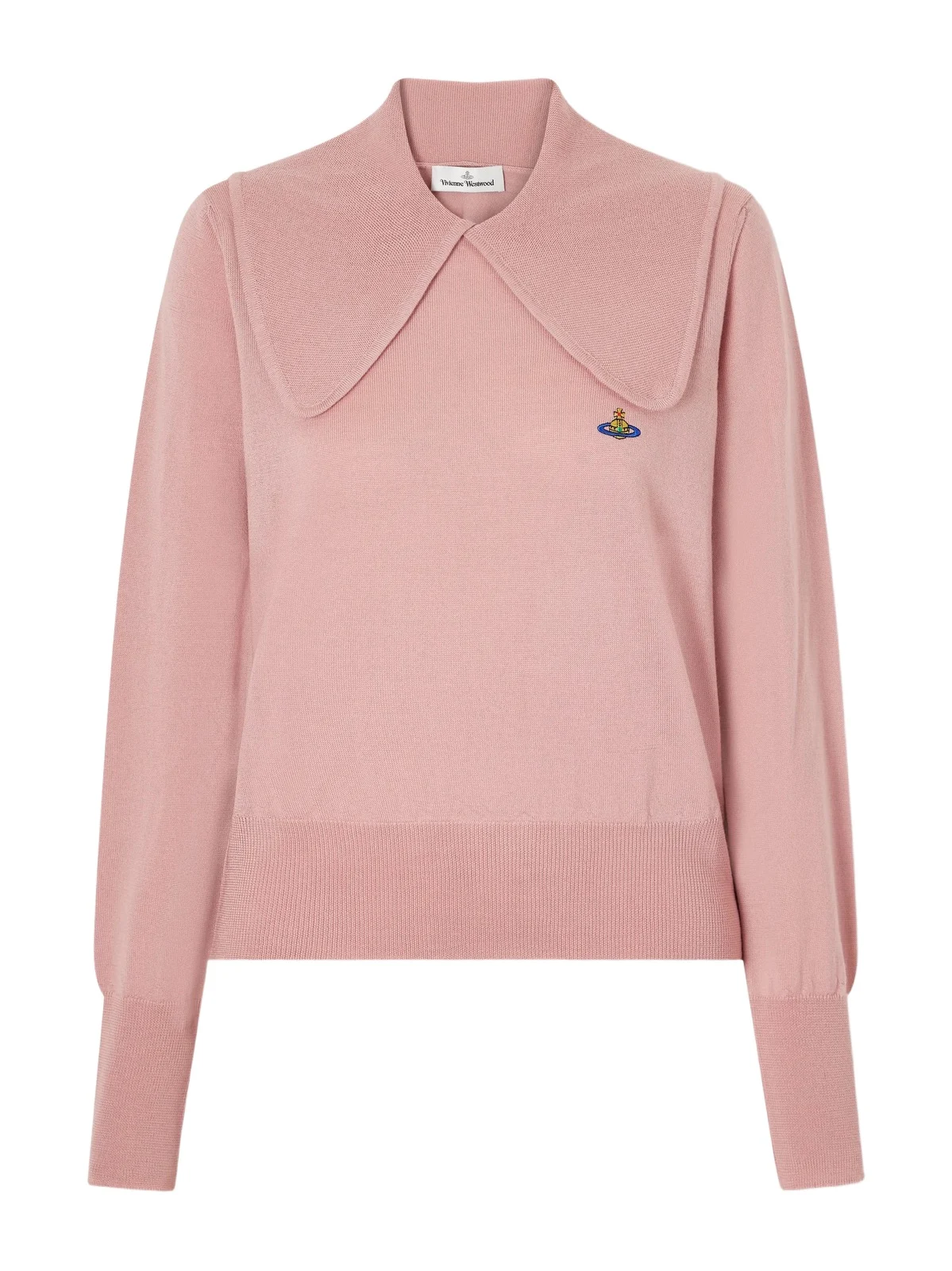 Tie Bea Logo-embroidered Wool Polo Sweater