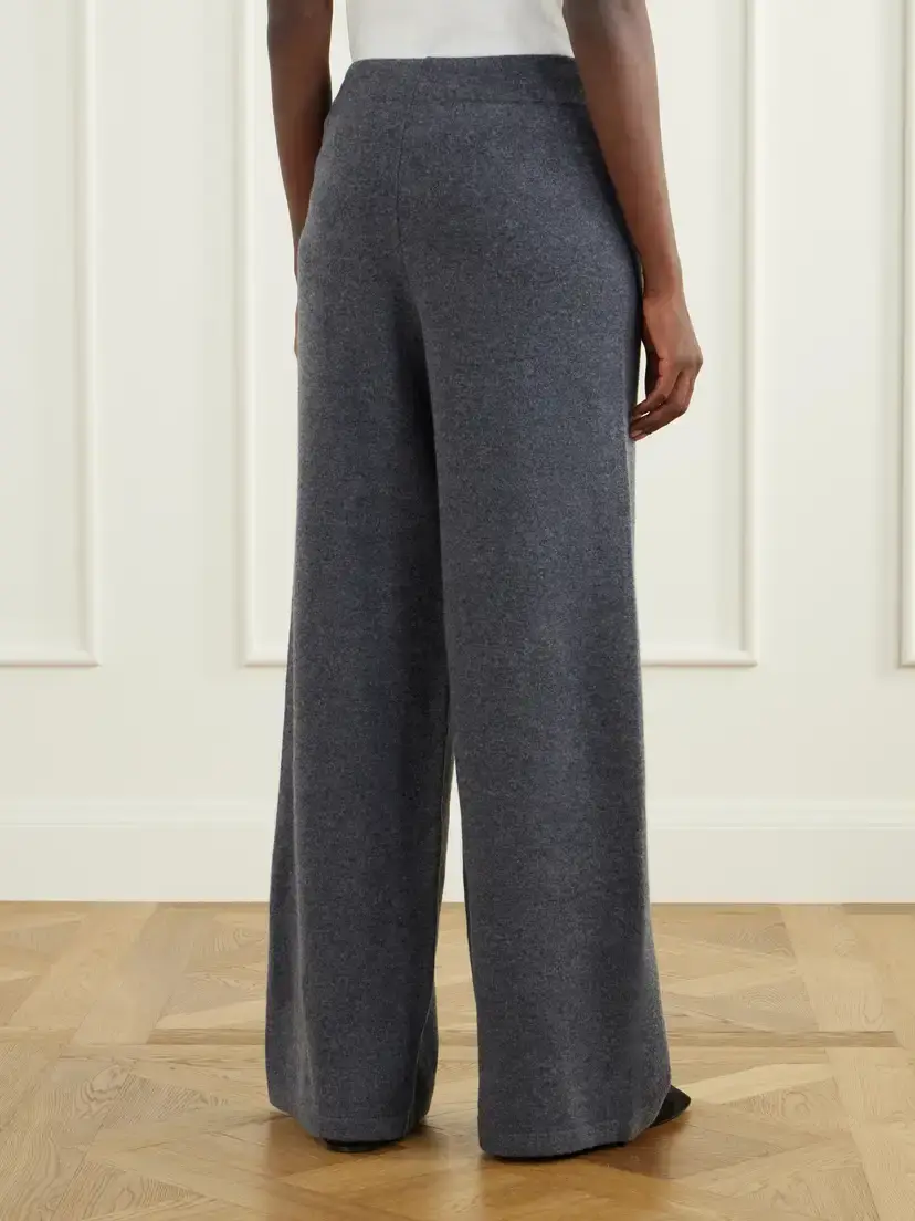 Yves Salomon Drawstring Wool-blend Wide-leg Pants | Thumbnail 4 Yves Salomon Drawstring Wool-blend Wide-leg Pants | Thumbnail 4