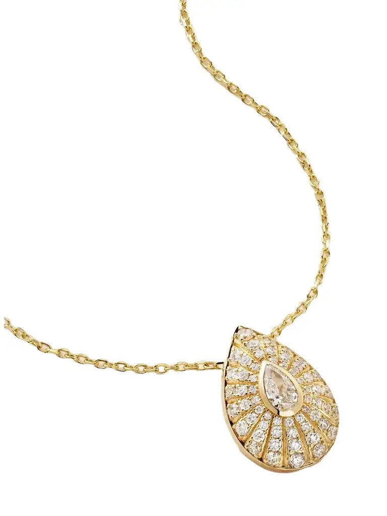 L’Atelier Nawbar Bond Drop 18-karat Diamond Pendant Necklace | Image 1 L’Atelier Nawbar Bond Drop 18-karat Diamond Pendant Necklace | Image 1