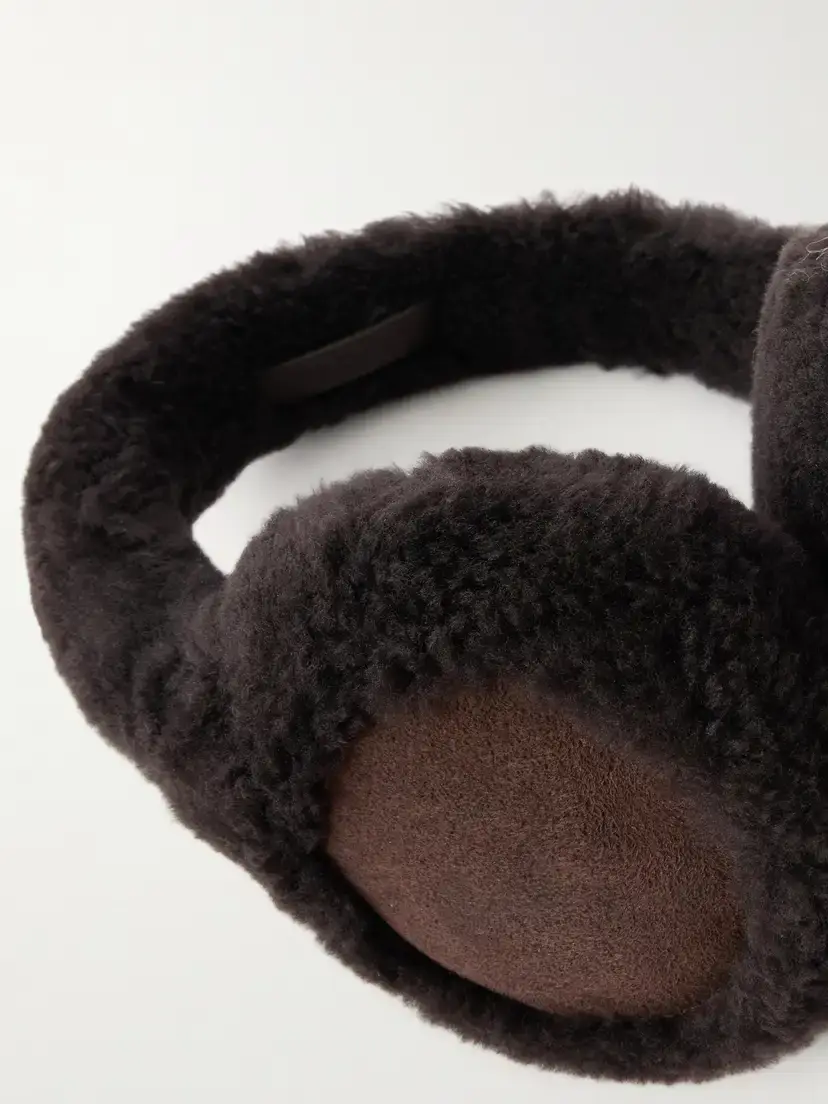 Yves Salomon Shearling Earmuffs | Thumbnail 3 Yves Salomon Shearling Earmuffs | Thumbnail 3