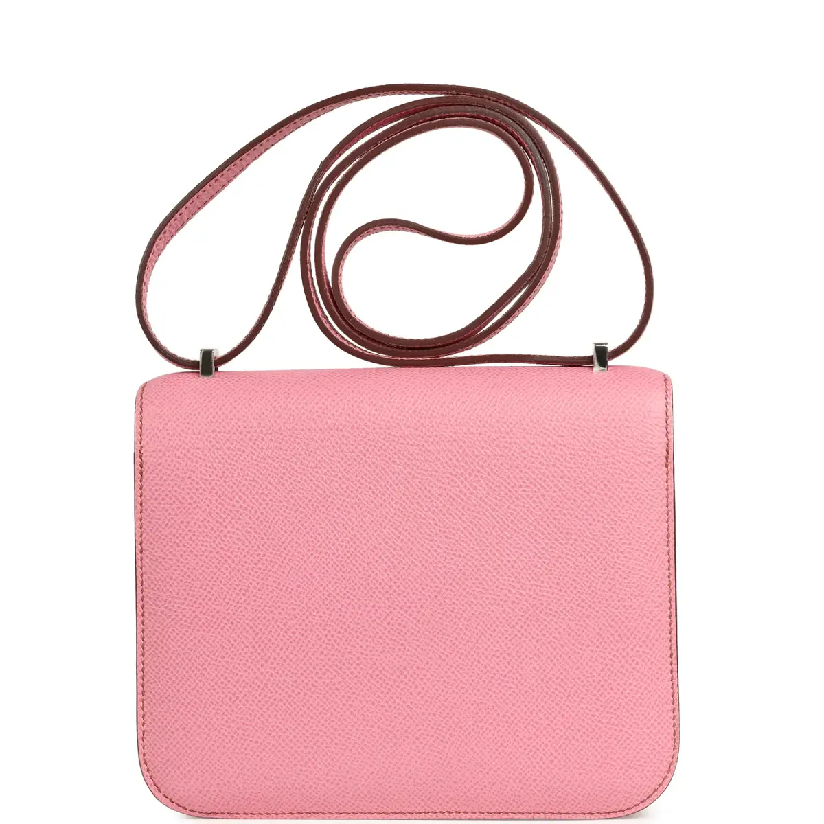 HERMÈS Pre-owned Hermes Constance 18 Bubblegum Epsom Palladium Hardware | Thumbnail 4 HERMÈS Pre-owned Hermes Constance 18 Bubblegum Epsom Palladium Hardware | Thumbnail 4