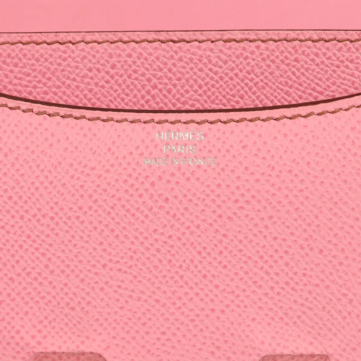 HERMÈS Pre-owned Hermes Constance 18 Bubblegum Epsom Palladium Hardware | Thumbnail 8 HERMÈS Pre-owned Hermes Constance 18 Bubblegum Epsom Palladium Hardware | Thumbnail 8