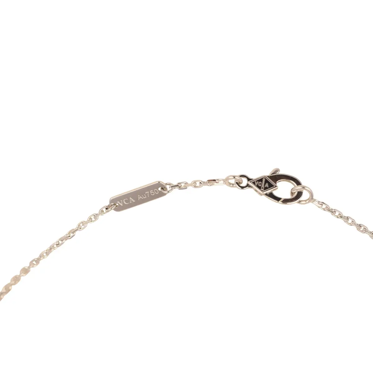 Van Cleef & Arpels Van Cleef & Arpels 2024 Holiday Vintage Alhambra Pendant Necklace Rose Gold Guilloche 18K White Gold & Diamonds | Thumbnail 8 Van Cleef & Arpels Van Cleef & Arpels 2024 Holiday Vintage Alhambra Pendant Necklace Rose Gold Guilloche 18K White Gold & Diamonds | Thumbnail 8
