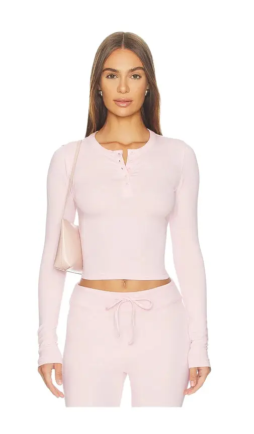 WellBeing + BeingWell WellBeing + BeingWell Florian Henley Top | Image 1 WellBeing + BeingWell WellBeing + BeingWell Florian Henley Top | Image 1