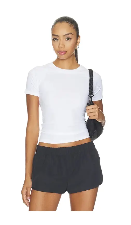 WellBeing + BeingWell WellBeing + BeingWell Lani Raglan Tee | Image 1 WellBeing + BeingWell WellBeing + BeingWell Lani Raglan Tee | Image 1