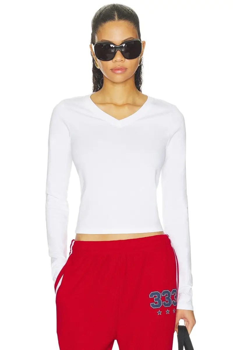 WellBeing + BeingWell WellBeing + BeingWell Estrella V Neck Shirt