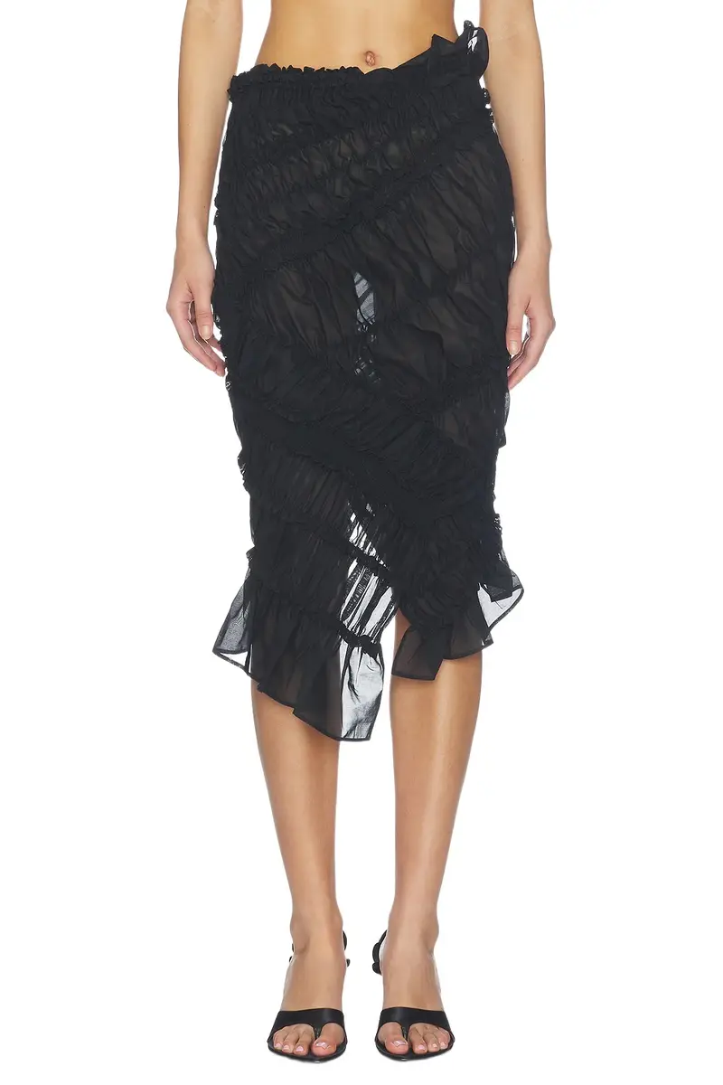 Ruched Skirt