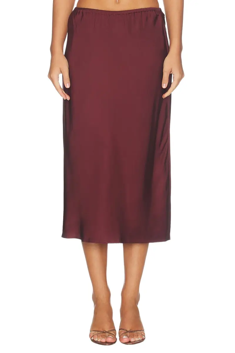 Vince Pull On Slip Skirt