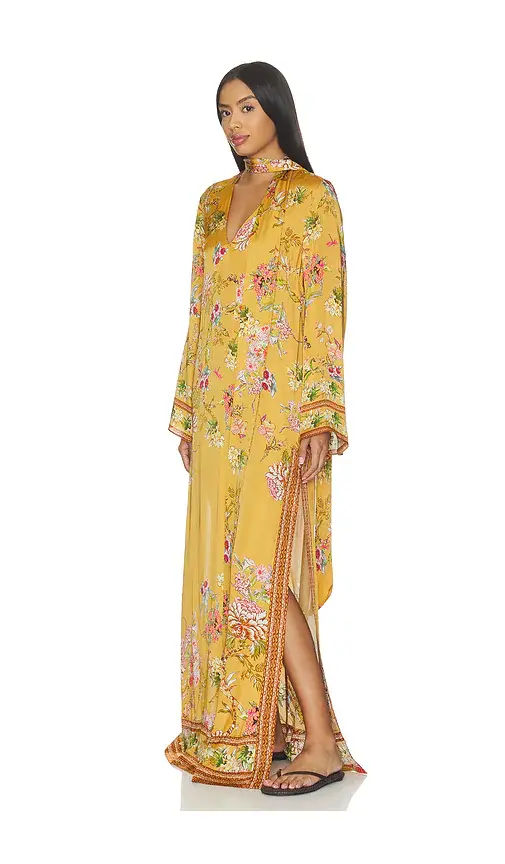 Hemant & Nandita Maxi Kaftan With Belt | Thumbnail 3 Hemant & Nandita Maxi Kaftan With Belt | Thumbnail 3