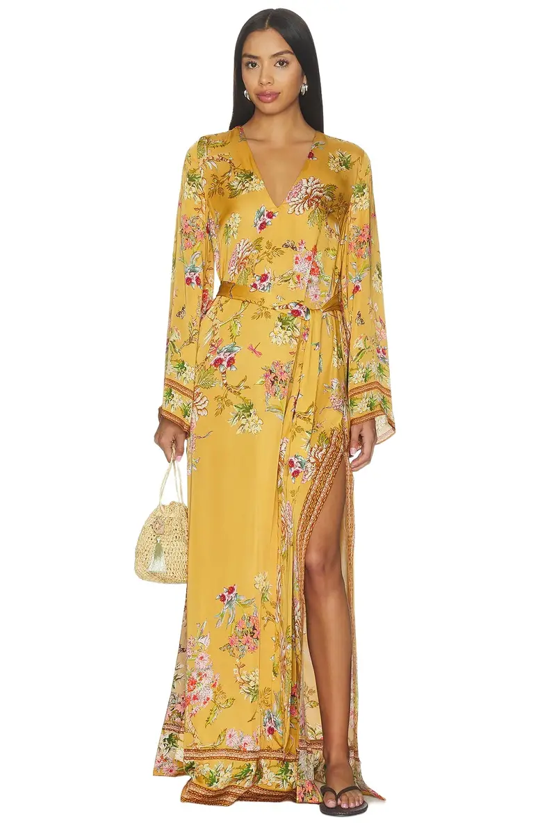 Hemant & Nandita Maxi Kaftan With Belt