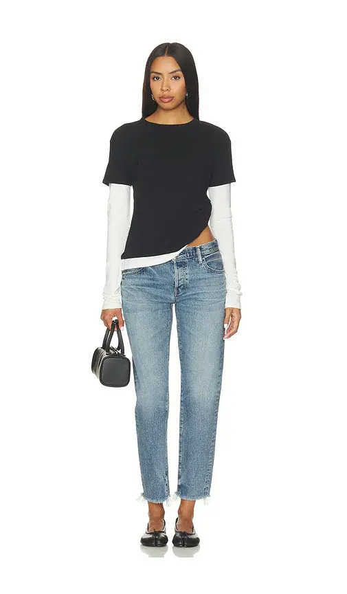 Moussy Vintage Riverside Tapered Jeans | Thumbnail 5 Moussy Vintage Riverside Tapered Jeans | Thumbnail 5
