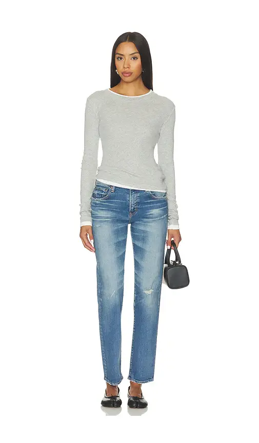 Moussy Vintage Velma Slim Straight Leg Jeans | Thumbnail 5 Moussy Vintage Velma Slim Straight Leg Jeans | Thumbnail 5
