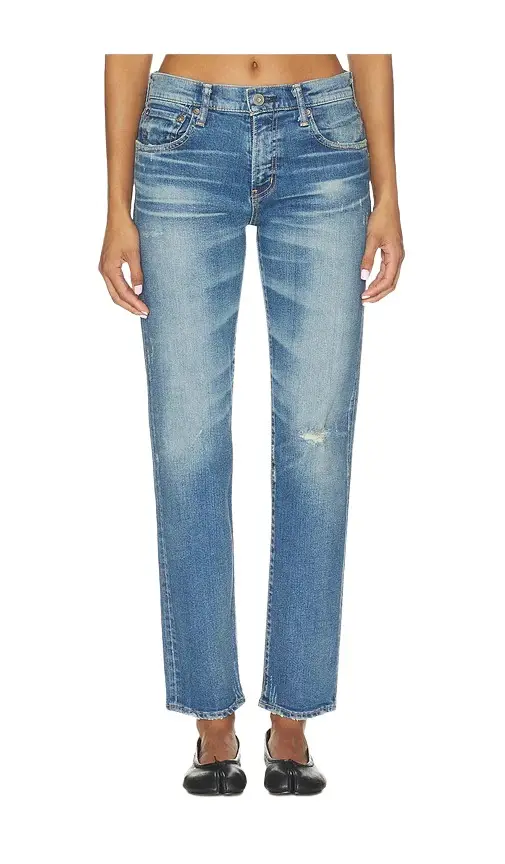 Moussy Vintage Velma Slim Straight Leg Jeans | Image 1 Moussy Vintage Velma Slim Straight Leg Jeans | Image 1