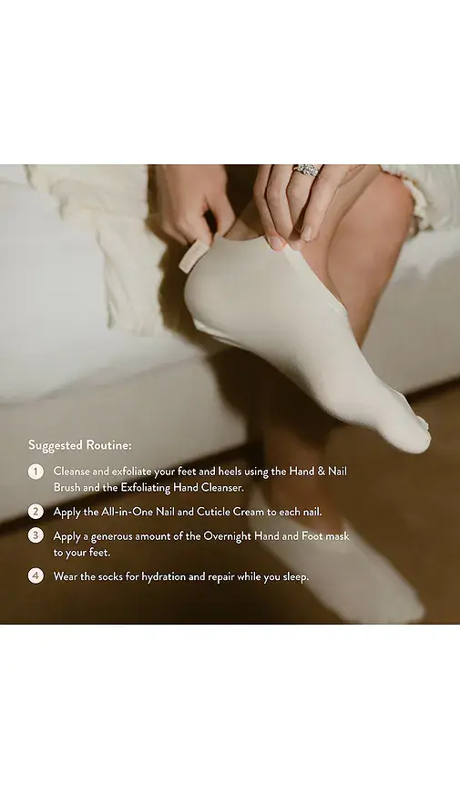 Paume Cotton Overnight Socks | Thumbnail 4