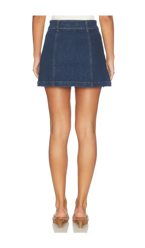 PAIGE Janelle Skirt With Patch Pockets Skirt | Thumbnail 4 PAIGE Janelle Skirt With Patch Pockets Skirt | Thumbnail 4