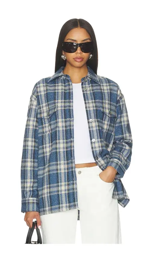 Citizens of Humanity Vintage Long Button Up Shirt | Image 1 Citizens of Humanity Vintage Long Button Up Shirt | Image 1