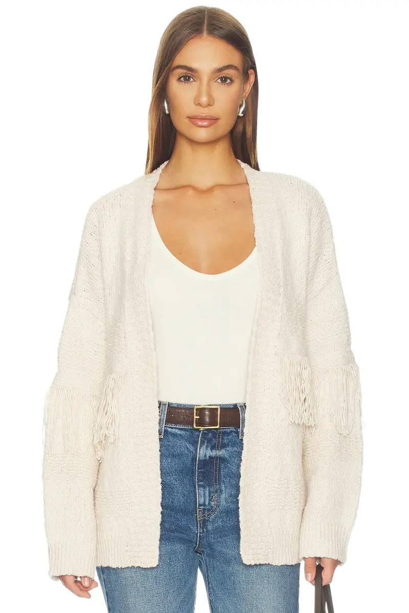 Fringe Oversized Cardigan Fringe Oversized Cardigan