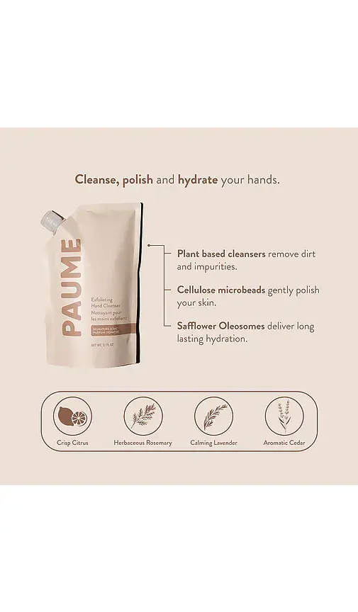 Paume Exfoliating Hand Cleanser Refill | Thumbnail 3 Paume Exfoliating Hand Cleanser Refill | Thumbnail 3