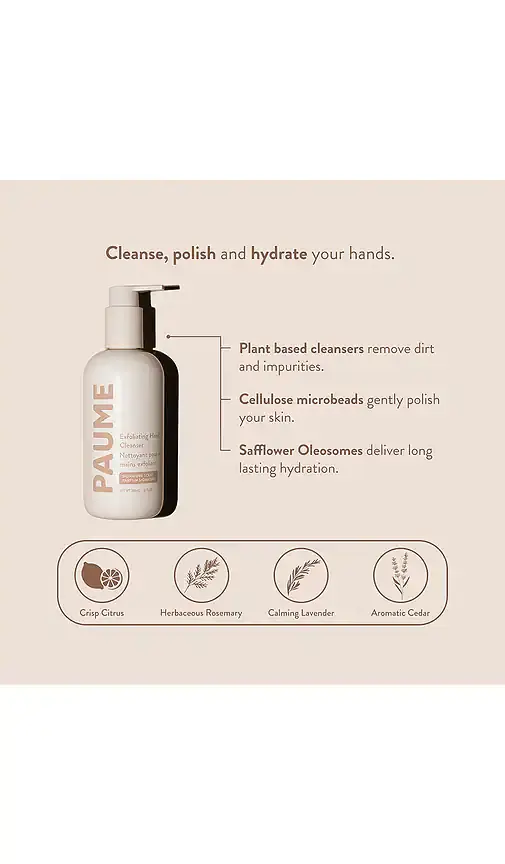 Paume Exfoliating Hand Cleanser Bottle | Thumbnail 3 Paume Exfoliating Hand Cleanser Bottle | Thumbnail 3