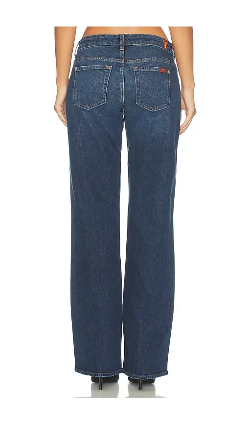 7 For All Mankind Low Straight Jean | Thumbnail 4