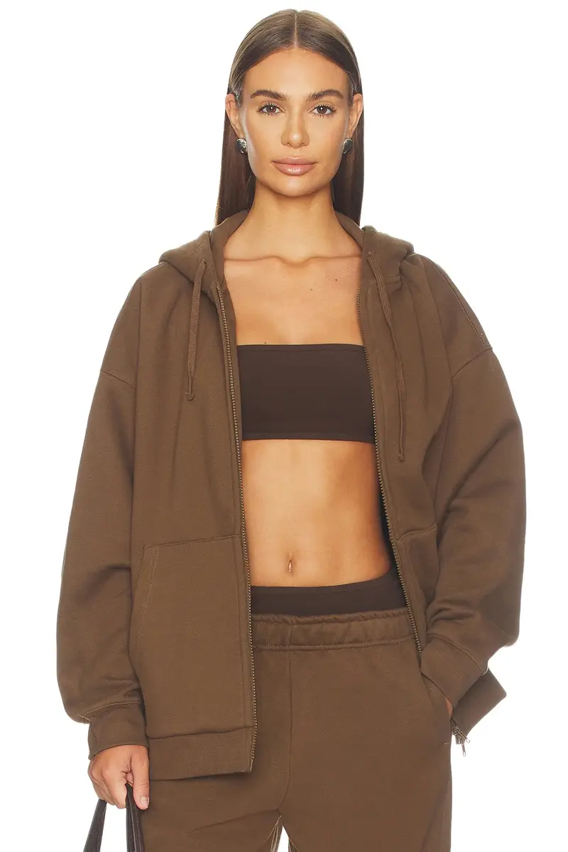 WellBeing + BeingWell Murphy Oversized Full Zip Hoodie WellBeing + BeingWell Murphy Oversized Full Zip Hoodie