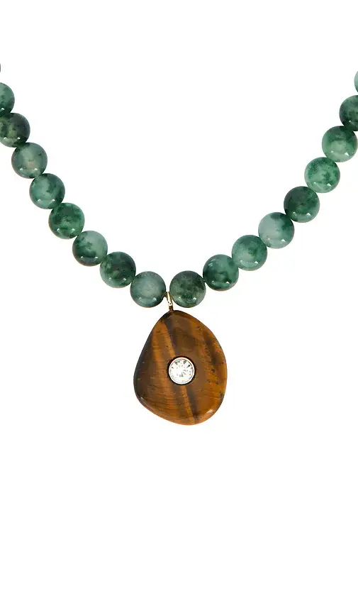 BaubleBar Jamie Semi Precious Beaded Necklace | Thumbnail 2