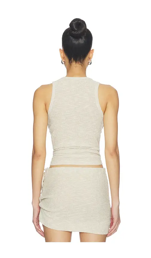 Magda Butrym Sleeveless Tank Top | Thumbnail 3 Magda Butrym Sleeveless Tank Top | Thumbnail 3