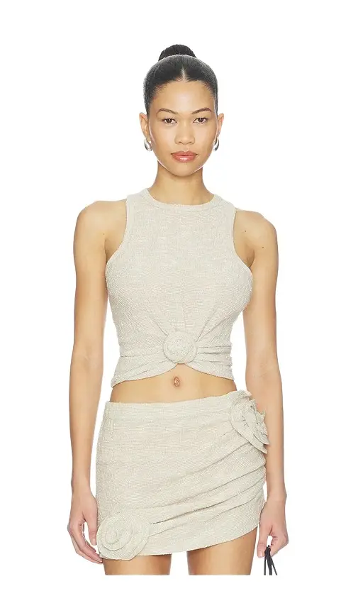 Magda Butrym Sleeveless Tank Top | Image 1 Magda Butrym Sleeveless Tank Top | Image 1