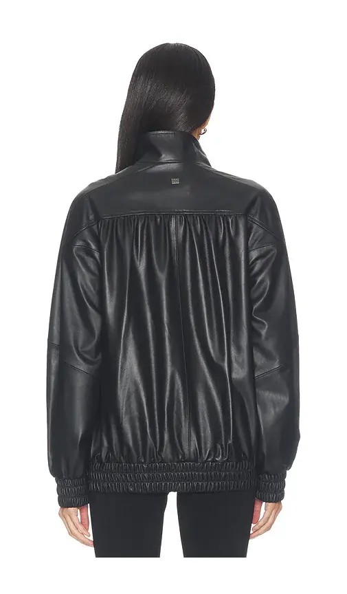 Soia & Kyo Oversized Leather Bomber | Thumbnail 4 Soia & Kyo Oversized Leather Bomber | Thumbnail 4