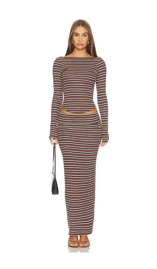 AFRM Esin Cozy Rib Skirt | Thumbnail 5 AFRM Esin Cozy Rib Skirt | Thumbnail 5