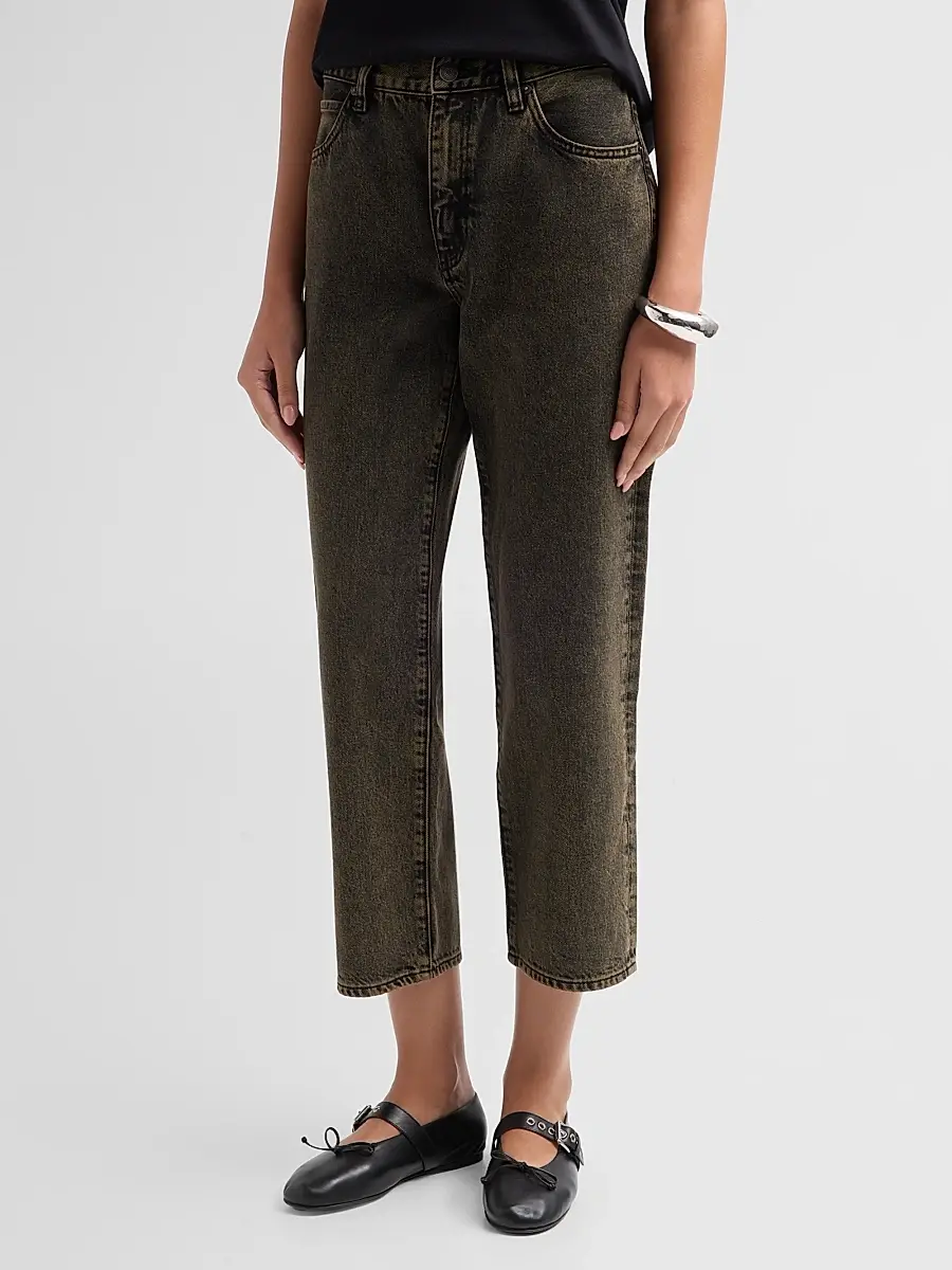 Frame Women's The Hang Wide-Leg Crop Jeans | Thumbnail 4