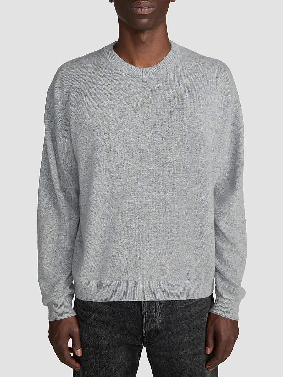 Frame Men's Lightweight Cashmere Crewneck Sweater | Thumbnail 4