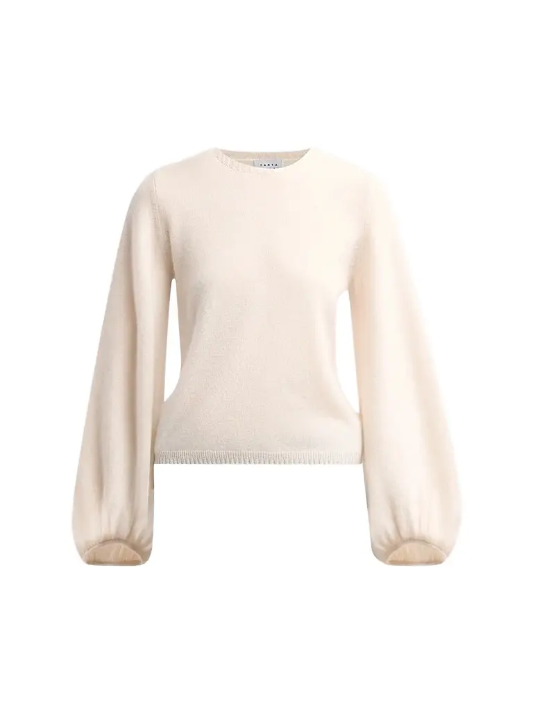 TANYA TAYLOR Women's Marina Cashmere Crewneck Sweater